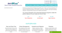 Desktop Screenshot of physiotherapistdelhi.com